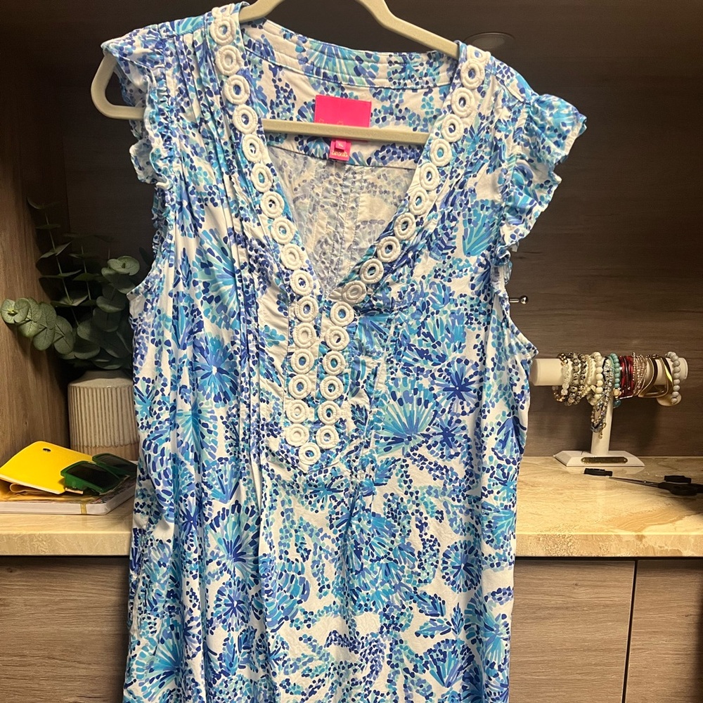 Lilly Pulitzer Joan Tunic Dress XL